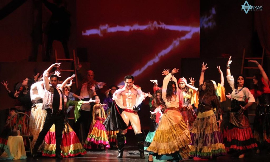 Zorro the Musical production in Amsterdam